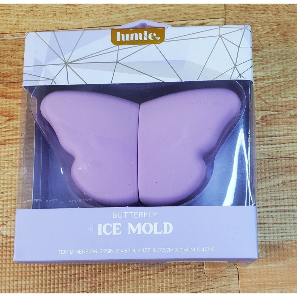 Lumie Butterfly Ice Mold Skincare Purple NEW